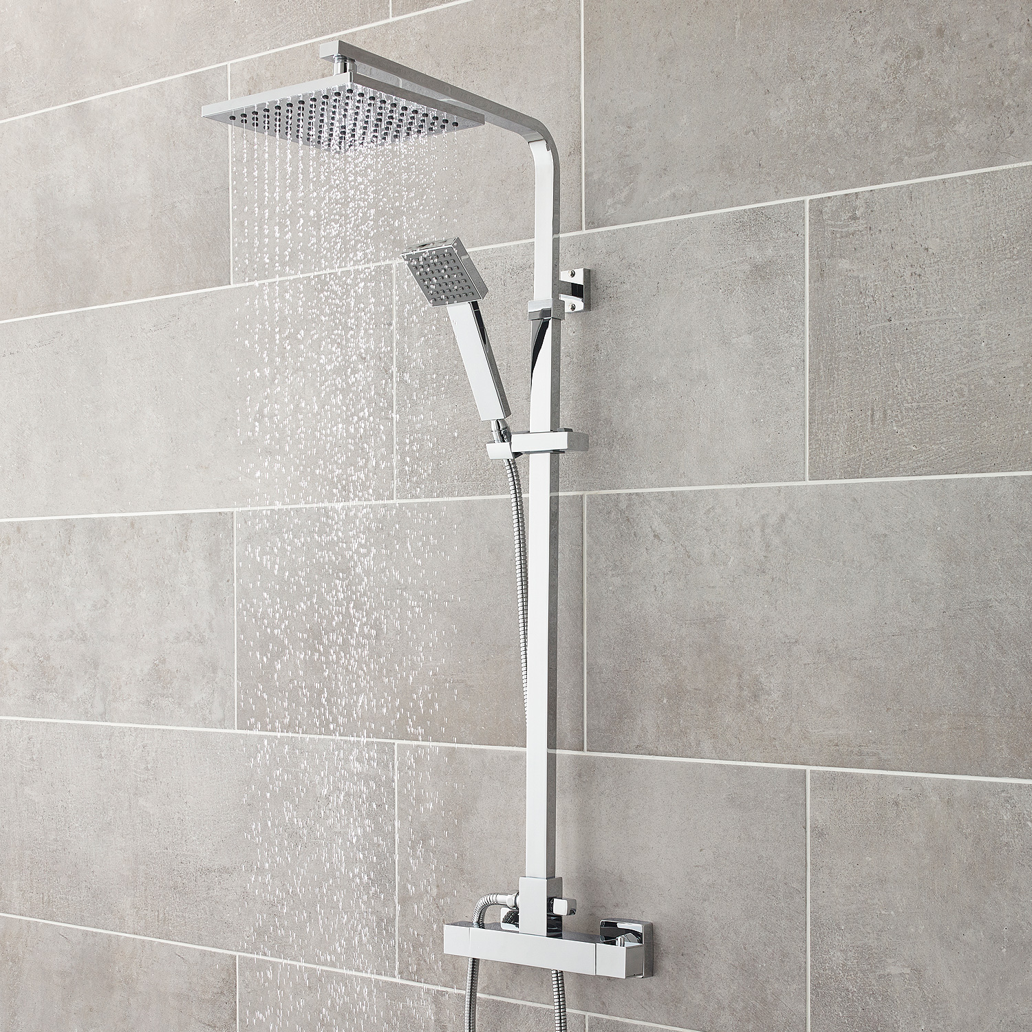 Complete Thermostatic Shower Kits Nuie Bathrooms